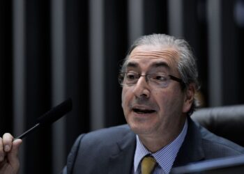 O presidente da Câmara dos Deputados, Eduardo Cunha, durante sessão plenária para análise e discussão da Reforma Política (Gustavo Lima / Câmara dos Deputados)