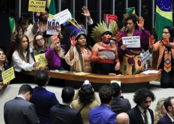 Brasília (DF) 30/05/2023 Votação do Marco temporal na câmara dos Deputados. Foto Lula Marques/ Agência Brasil.