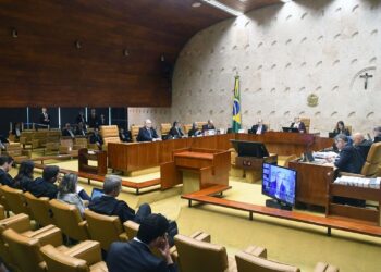 Brasília (DF), 15.03.2023- Sessão plenária do STF. - Ministros durante a sessão plenária do STF.  Foto: Carlos Moura/SCO/STF